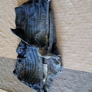 Womens Hollister jean shorts